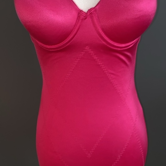 Victoria’s Secret vintage Y2K hot pink body shaper bustier/dress - Picture 7 of 12